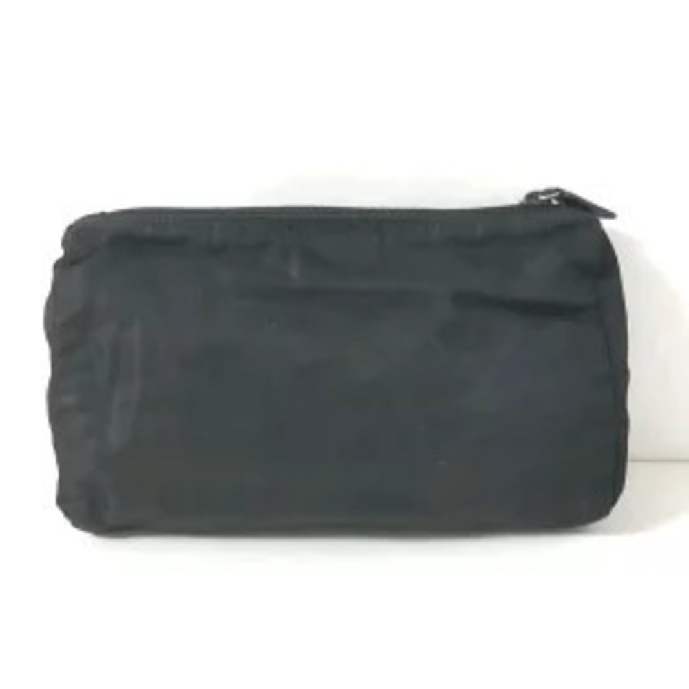 Prada Pouch Clutch Thin Black